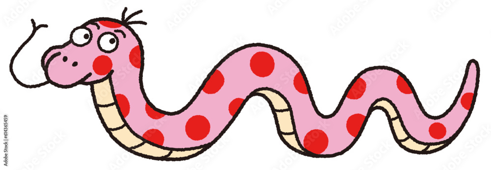 Obraz premium にょろにょろ蛇 2