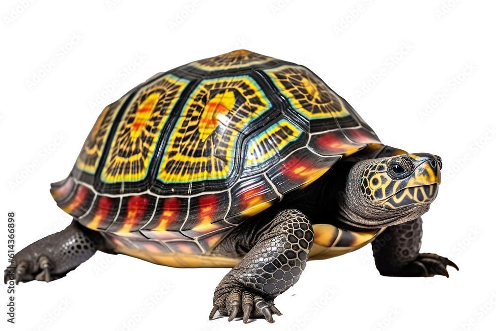 Radiated turtle, generative artificial intelligence Radiated turtle, generative artificial intelligence