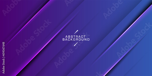 Abstract purple and blue light pattern with gradient shadow shine soft tech background. Dark modern design. Eps10 vector