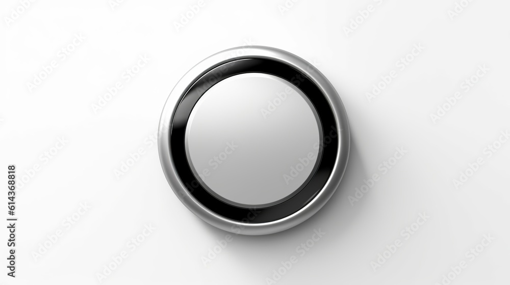 Button empty button for banner design. Circle abstract background. Generative Ai Button empty button for banner design. Circle abstract background. Generative Ai