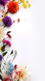 beautiful flower composition for wallpaper, these colorful flowers have a calming effect