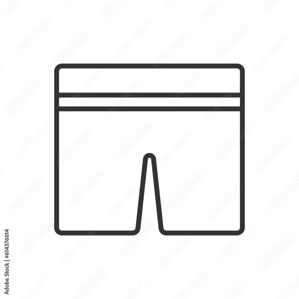 Short Pant Icon - Summer Swimwear Icon Short Pant Icon - Summer Swimwear Icon