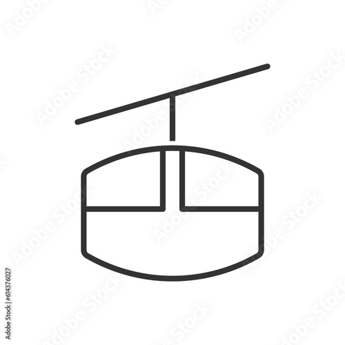 Gondola Icon - Cable Car Icon - Funicular Icon