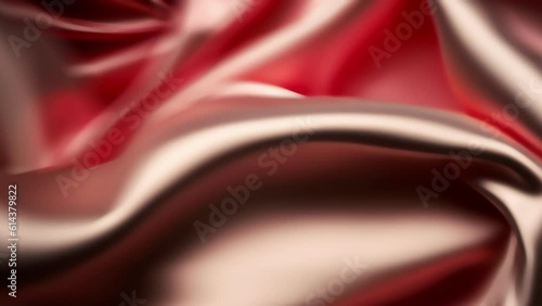 Elegant Smooth Pink Soft Silk Loop Background