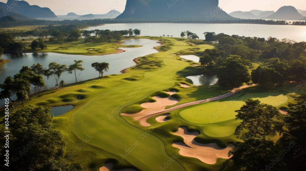 Golf course sport, Golfing Holidays in Thailand
