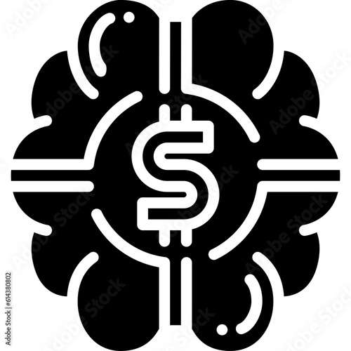 brainstorm solid icon