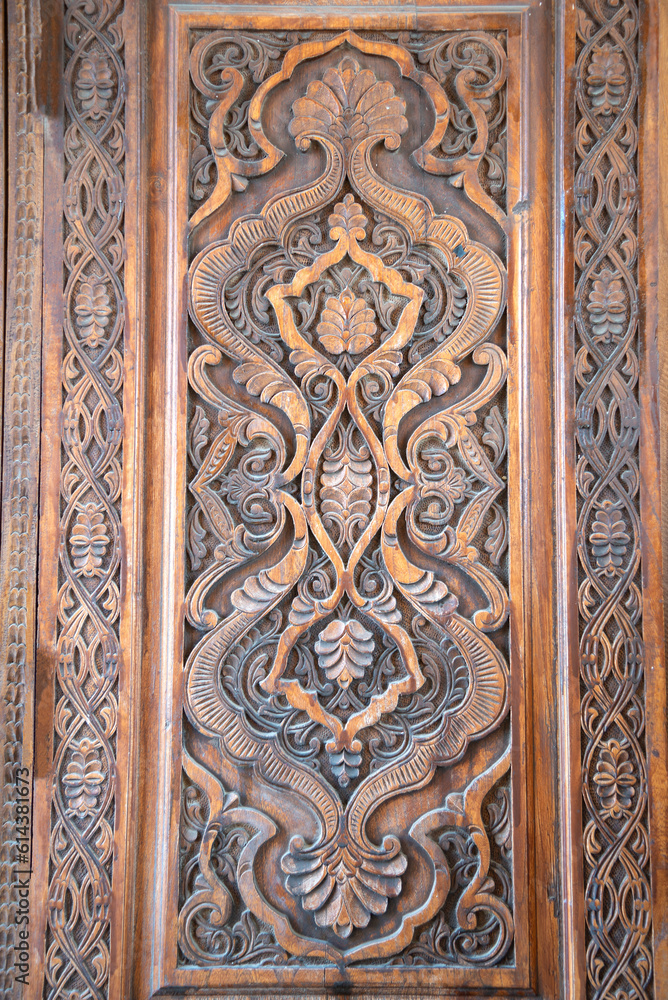 An old door, Ichan-Kala. Khiva, Uzbekistan