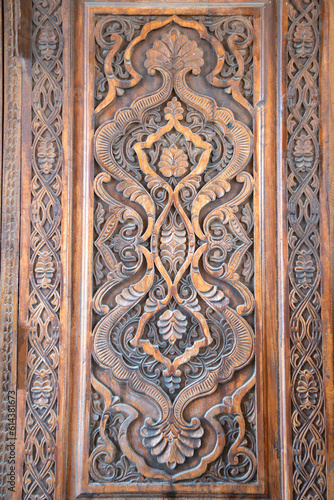 An old door, Ichan-Kala. Khiva, Uzbekistan