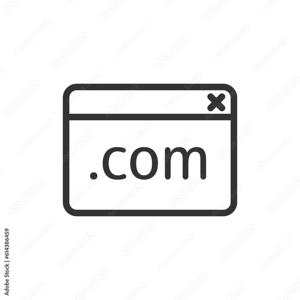 Webpage outline vector icon isolated on white background. Webpage line icon for web, mobile and ui designe. Webpage outline vector icon isolated on white background. Webpage line icon for web, mobile and ui designe.