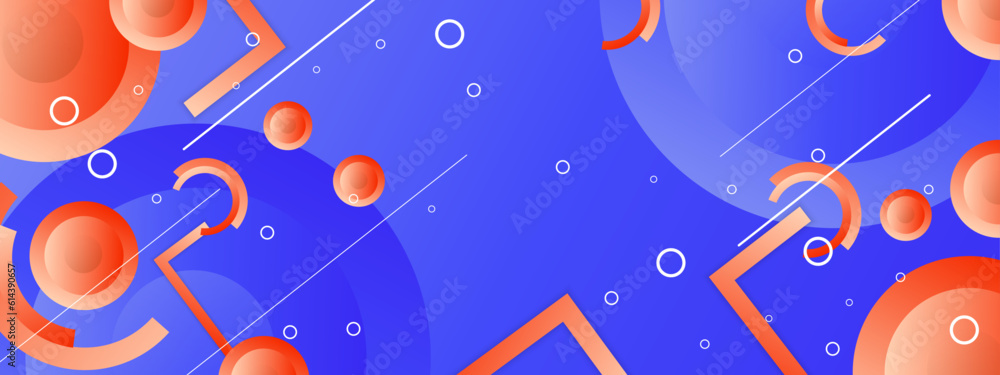 abstract colorful gradient geometric banner background abstract colorful gradient geometric banner background