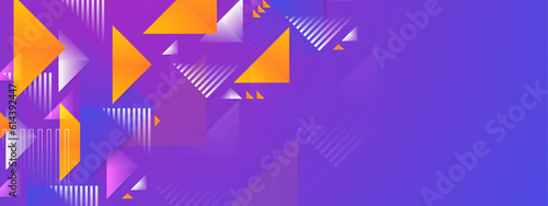 Vector colorful colourful abstract modern business background with geometric shapes