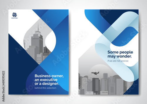 Template vector design for Brochure, AnnualReport, Magazine, Poster, Corporate Presentation, Portfolio, Flyer, infographic, layout modern with color size A4, Front and back, Easy to use.
