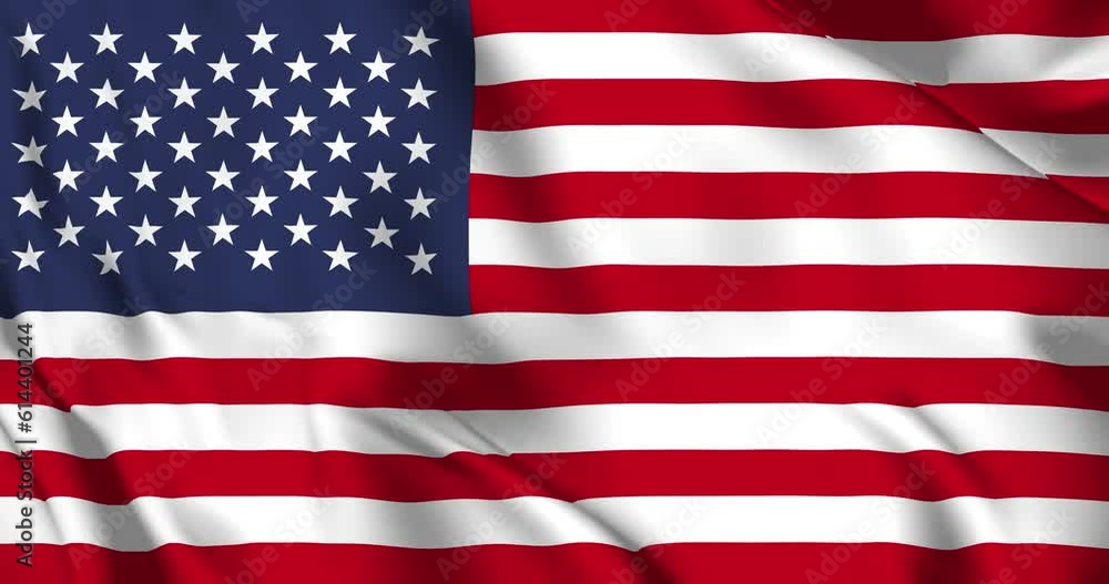 USA flag. American flag background. 4k 60fps USA flag. American flag background. 4k 60fps