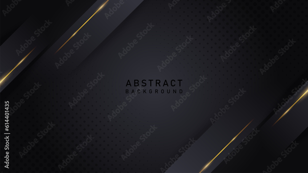elegant abstract black background with shiny golf line. luxury dark theme design vector illustration EPS10 elegant abstract black background with shiny golf line. luxury dark theme design vector illustration EPS10