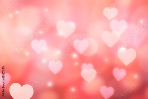 Abstract background to the wallpaper Valentine day. Month of Love february. generative ai