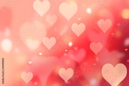 Wallpaper Mural Abstract background to the wallpaper Valentine day. Month of Love february. generative ai Torontodigital.ca