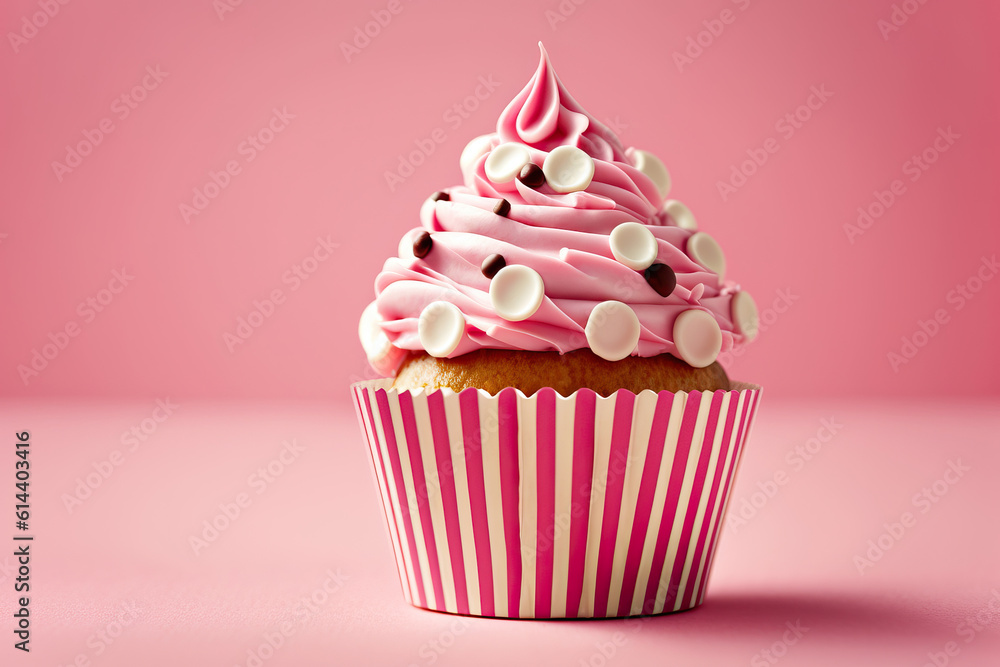 cupcake with pink frosting and sprinkles,cupcake with frosting,the most beautiful cupcake pink background cupcake with pink frosting and sprinkles,cupcake with frosting,the most beautiful cupcake pink background
