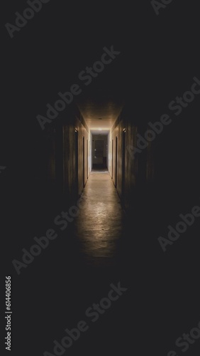 Fotografia Step into the eerie world of suspense with this captivating photograph