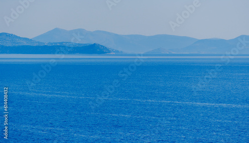 scenic view of clear blue sea, natural landscape,