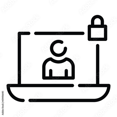 This is protected computer screen of gdpr