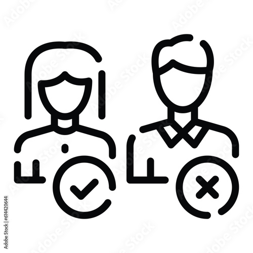 Immigration Staff identified the human for complete process of immigration