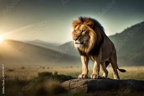 lion in the sun © Ahmad
