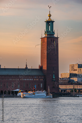 Photography Stockholm City hall and Stockholm lake life.