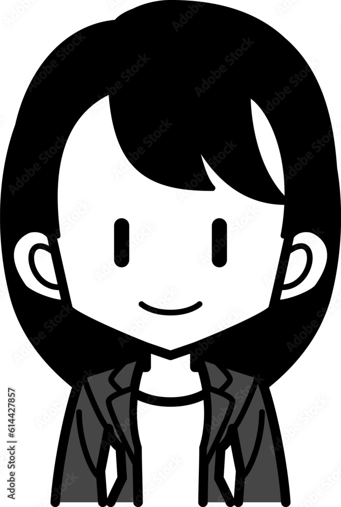 Obraz premium hbスタッフ女性_F_BU_OL00