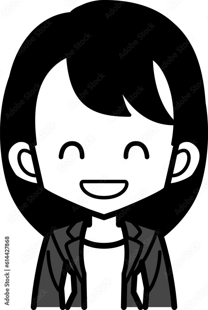 Obraz premium hbスタッフ女性_F_BU_OL01