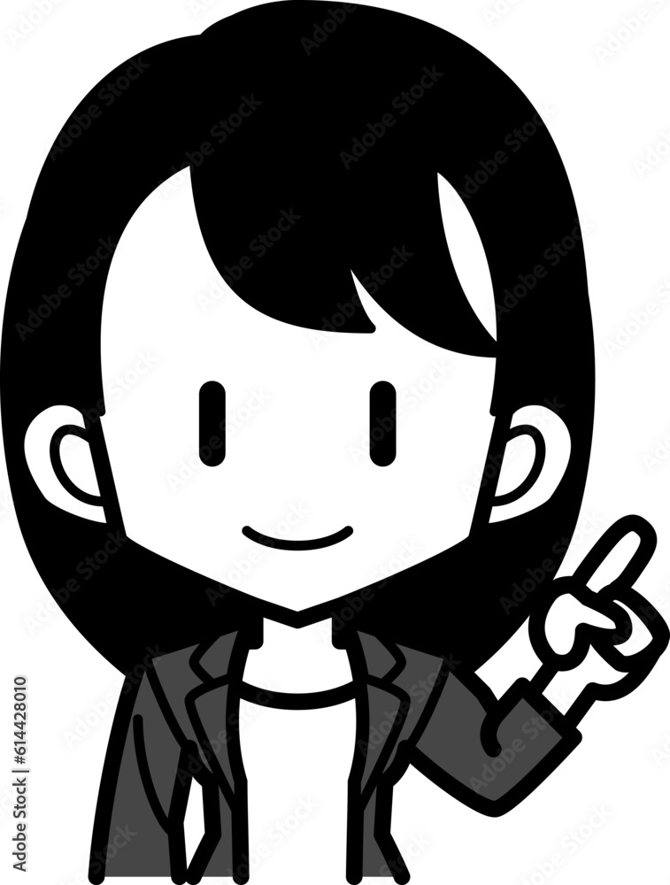 Obraz premium hbスタッフ女性_F_BU_OL13