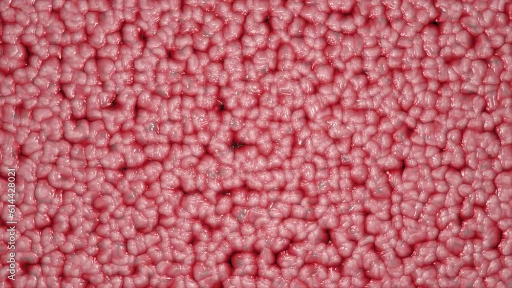 Moving textures in the shape of living organs Moving textures in the shape of living organs