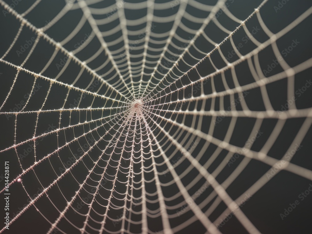 A picture of cob webs generated with generative ai, ki A picture of cob webs generated with generative ai, ki