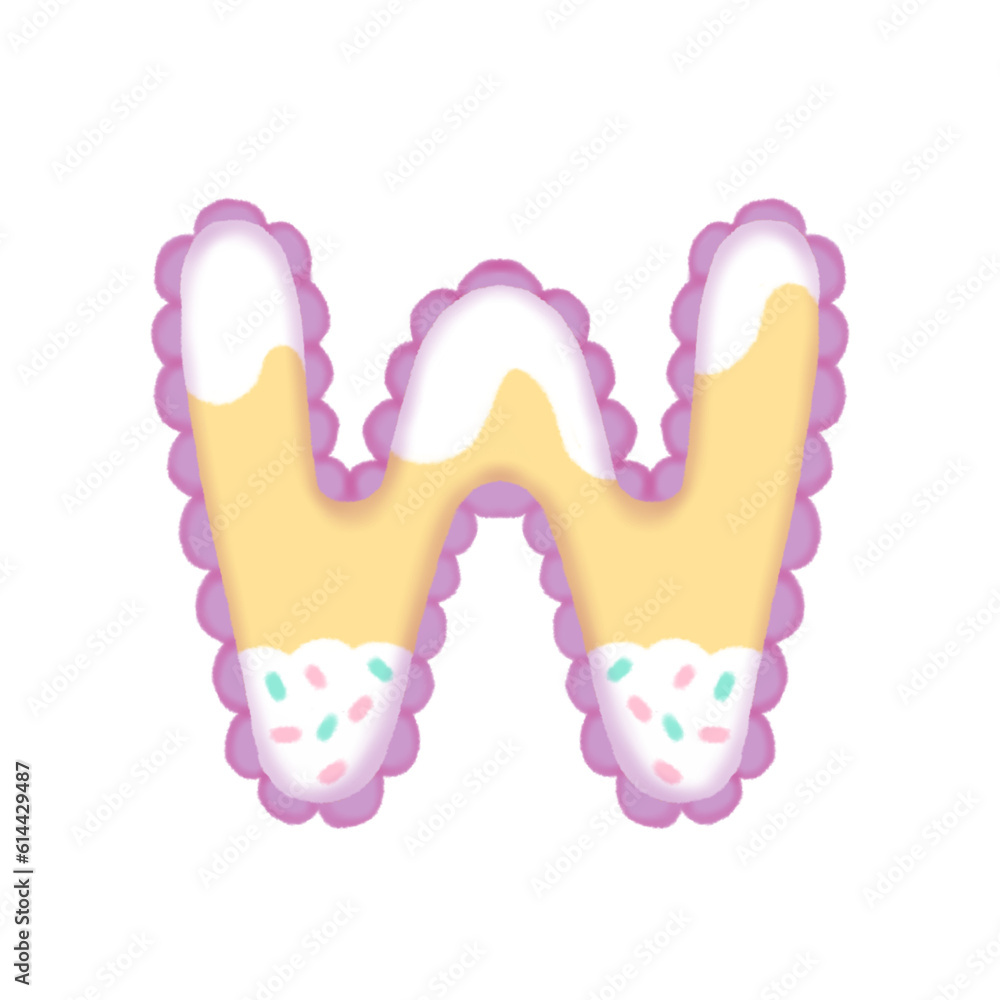 Obraz premium alphabet letter a child