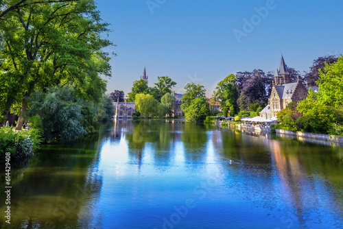 canal in the park. Brugge Belgium © ΑΓΓΕΛΙΚΗ ΠΑΠΑΪΩΑΝΝΟΥ