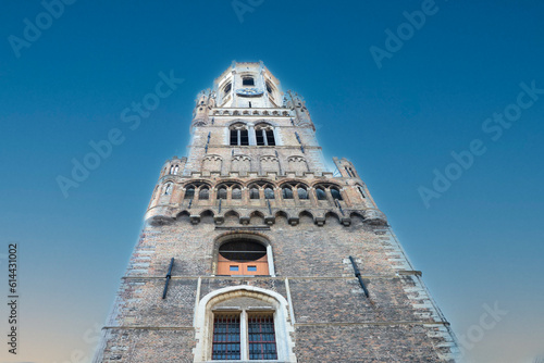 Old town of Brugge in Belgium