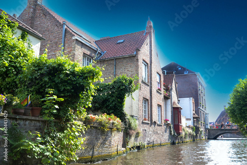 Old town of Brugge in Belgium