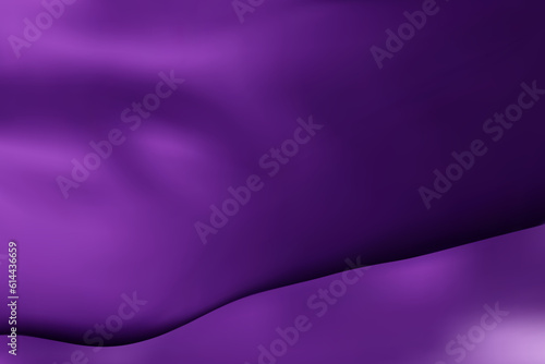The luxury of dark purple fabric texture background. Closeup of rippled silk fabric. Stacked silk fabrics. Dark purple background. 3D vector illustration.