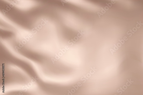 Close-up texture of natural nude color silk. Light beige fabric smooth texture surface background. Elegant gold silk in Sepia toned. Texture, background, pattern, template. 3D vector illustration.