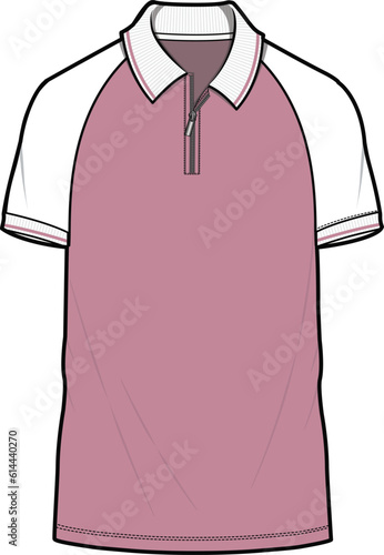BOYS AND MEN WEAR POLO T SHIRT VECTOR