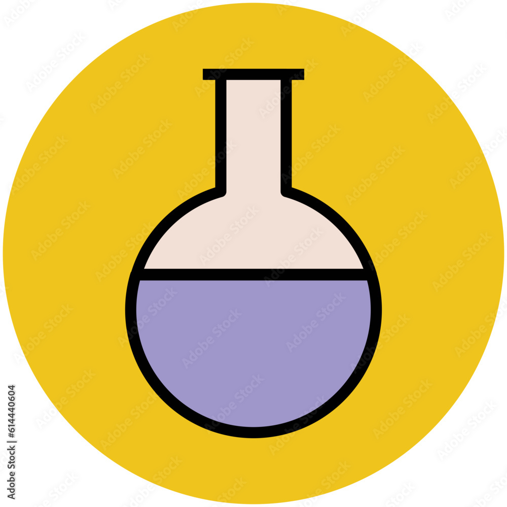 Check this flat icon of chemical flask Check this flat icon of chemical flask