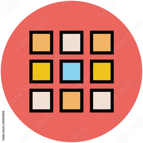 Business and Office Colored Vector