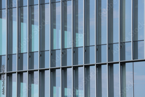 Wallpaper Mural Fragment of an abstract glass building. Business background. Torontodigital.ca