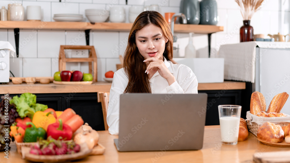 Activity at home leisure lifestyle concept, Young woman in cloth Activity at home leisure lifestyle concept, Young woman in cloth