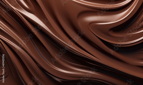  a very close up view of a chocolate colored liquid or liquid textured with a high resolution resolution and high resolution resolution, it looks like it is a liquid or chocolate. generative ai