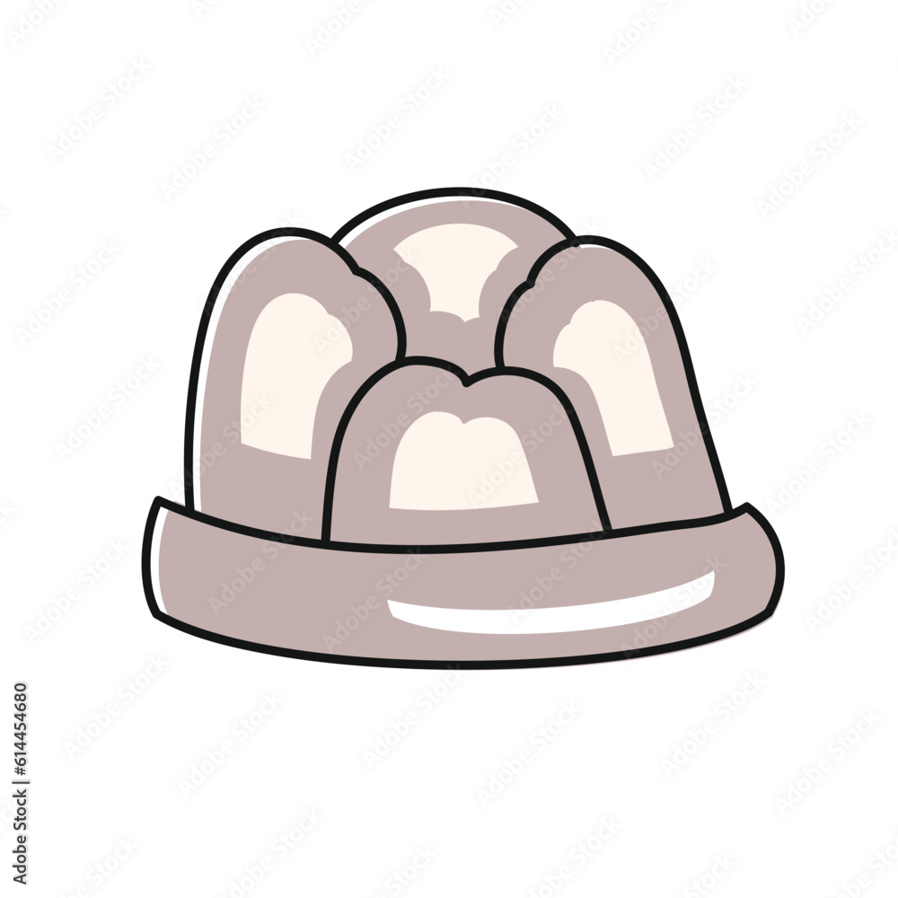 jelly hand drawn vector illustration jelly hand drawn vector illustration