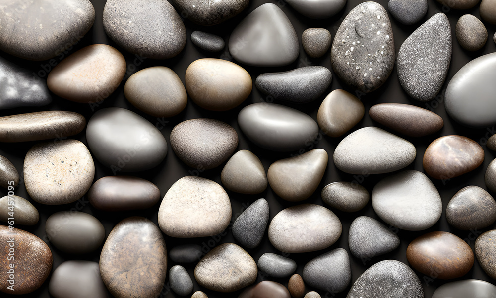 a stone texture using different shades of gray and brown