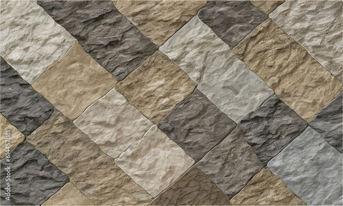 a stone texture using different shades of gray and brown