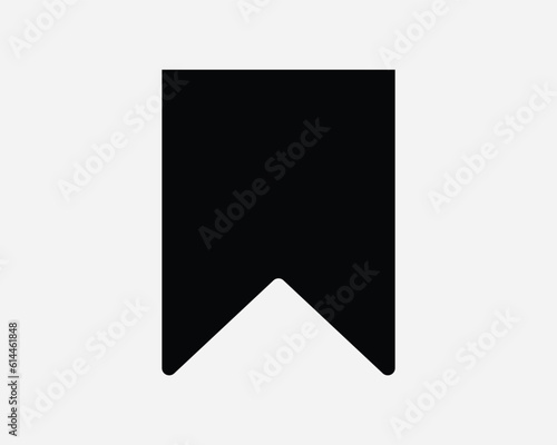 Free Download Bookmark Icon. Book Mark Label Note Tag Read Placement Ribbon. Black White Sign Symbol Shape Outline Illustration Artwork Graphic Clipart EPS Vector - GFXLoad