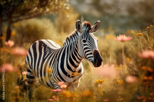 Zebra in the Wild - Generative AI © Raphael Monteiro
