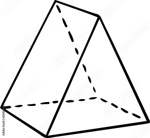 Triangular Prism geometric shapes